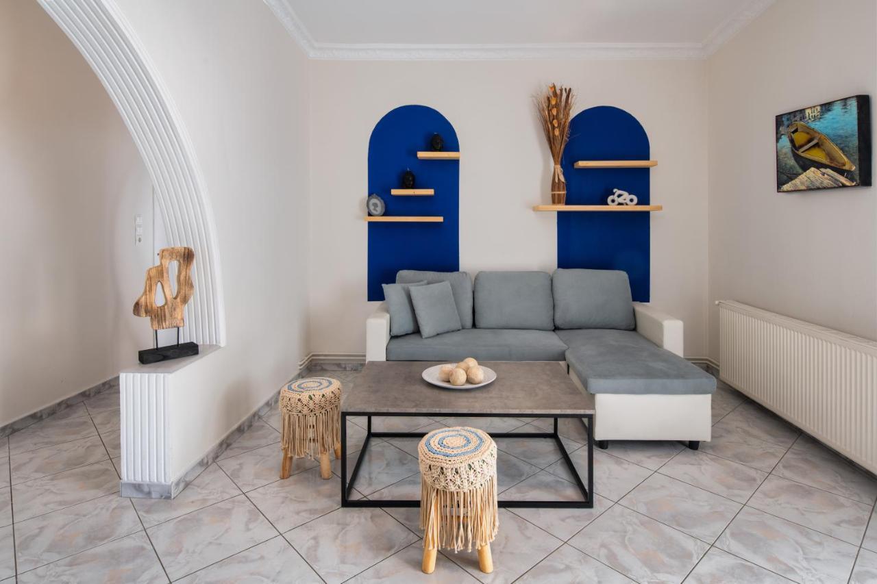 Modern 2 Bed Apartment In Downtown Of Fira Zewnętrze zdjęcie